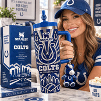 Indianapolis Football Gilded 40oz Tumbler