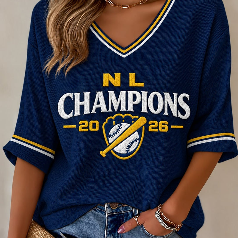 Milwaukee Glove Emblem Baseball T-Shirt