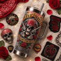 Rock Roses Legend Gilded 40oz Tumbler