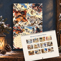 Rivals Clash of Wills 2027 Wall Calendar