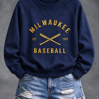 Milwaukee Crossed Bats Baseball Sweatshirt