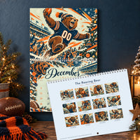 Chicago Roaring Bear 2027 Wall Calendar