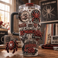 Emo Rock Parade Bling 40oz Tumbler