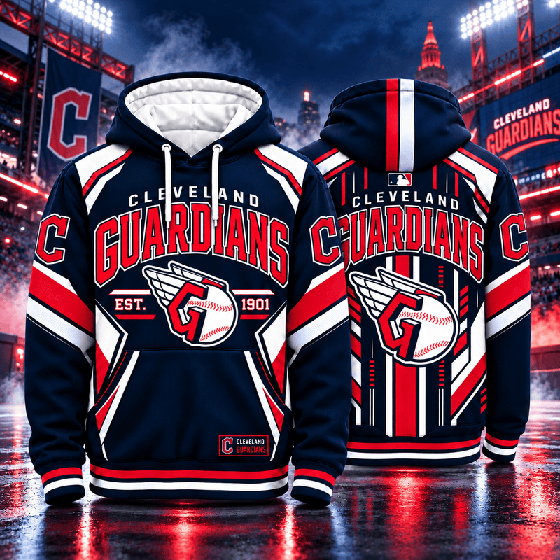 Cleveland Baseball Fan 3D Print Hoodie