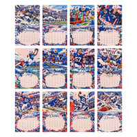Buffalo Football Fan 2027 Wall Calendar