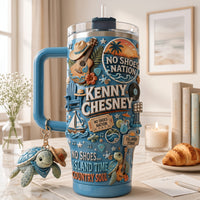 No Shoes Beach Country Starry 40oz Tumbler