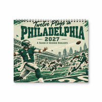 Twelve Plays in Philadelphia 2027 Calendar