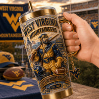 West Virginia Mountaineer Aurora 40oz Tumbler