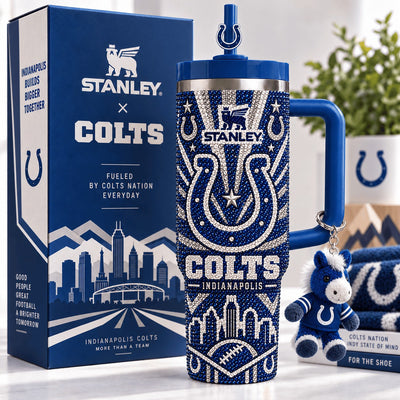 Indianapolis Football Gilded 40oz Tumbler
