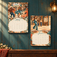 Dancehall Days 2027 Wall Calendar