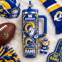Los Angeles Ram Football Jewel 40oz Tumbler