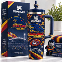 Adelaide Football Bling 40oz Tumbler