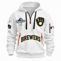 Milwaukee Baseball Half Zip Hoodie