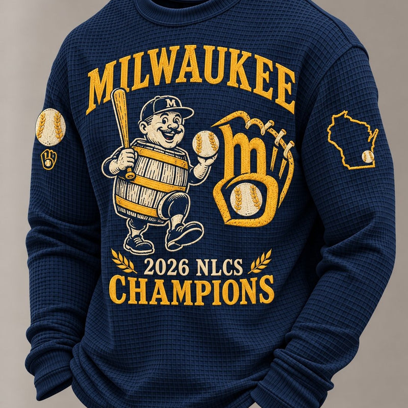 Milwaukee Diamond Classic Baseball Long Sleeve Tee