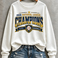 Milwaukee City Pride Crest Baseball Sweatshirt