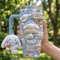 Fluffy Cloud Puppy Glam 40oz Tumbler