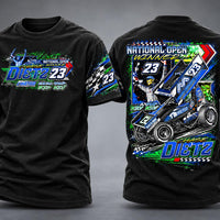 Sprint Car Race Winner 3D Print T-Shirt