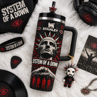 Alternative Metal Statue Jewel 40oz Tumbler