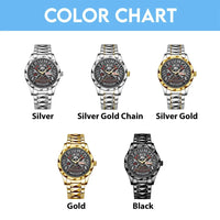 Vintage Skull Rider Luxury Quartz Watch