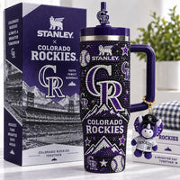Colorado Baseball Dazzle 40oz Tumbler
