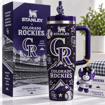 Colorado Baseball Dazzle 40oz Tumbler