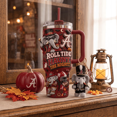 Tuscaloosa Crimson Jewel 40oz Tumbler