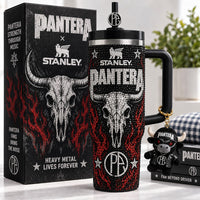 Heavy Metal Bull Bling 40oz Tumbler