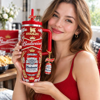 Classic Lager Label Glam 40oz Tumbler