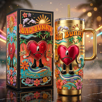 Puerto Rico Tropical Starry 40oz Tumbler
