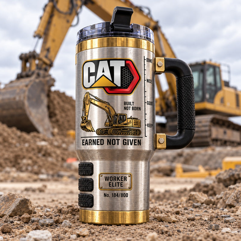 Worksite Machinery Rhinestone 40oz Tumbler