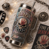 Hard Rock Skull Punch Gilded 40oz Tumbler