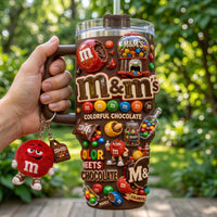 Colorful Candy Characters Aurora 40oz Tumbler