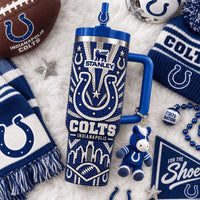 Indianapolis Football Gilded 40oz Tumbler