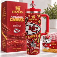 Kansas City Football Dazzle 40oz Tumbler