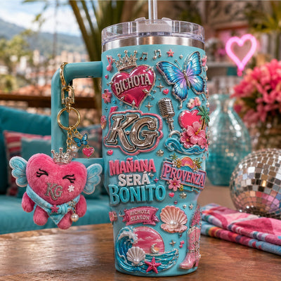 Latin Pop Tropical Aurora 40oz Tumbler