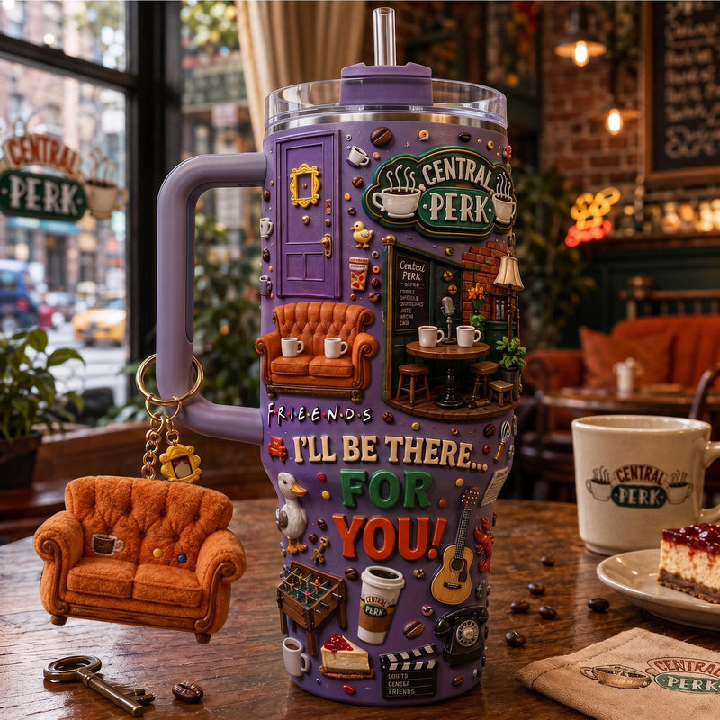 Coffee House Friends Jewel 40oz Tumbler